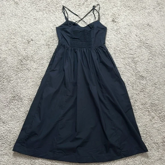 A New Day V-Neck Sleeveless Solid Cotton Dress - Picture 6 of 12